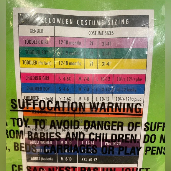 Halloween Witch 2-piece child’s Costume Size Medium (7-8) NWT - Picture 4 of 4